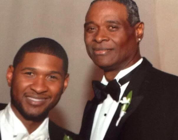 Jonetta Patton's ex-husband, Usher Raymond III, and son, Usher.